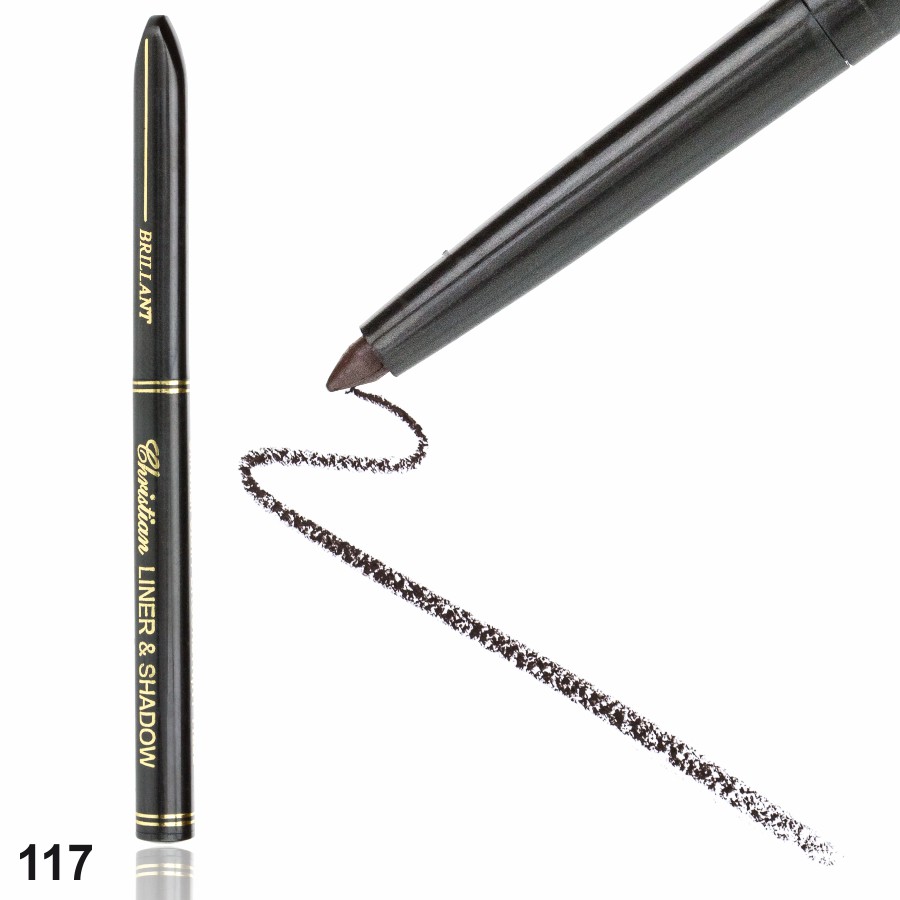 Фото Декоративная косметика Christian Контурный механический карандаш для глаз art 11 № 117 Soft brown