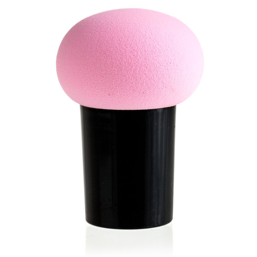 Фото Инструменты и аксессуары CSP-717 Спонж для макияжа с ручкой светло-розовый