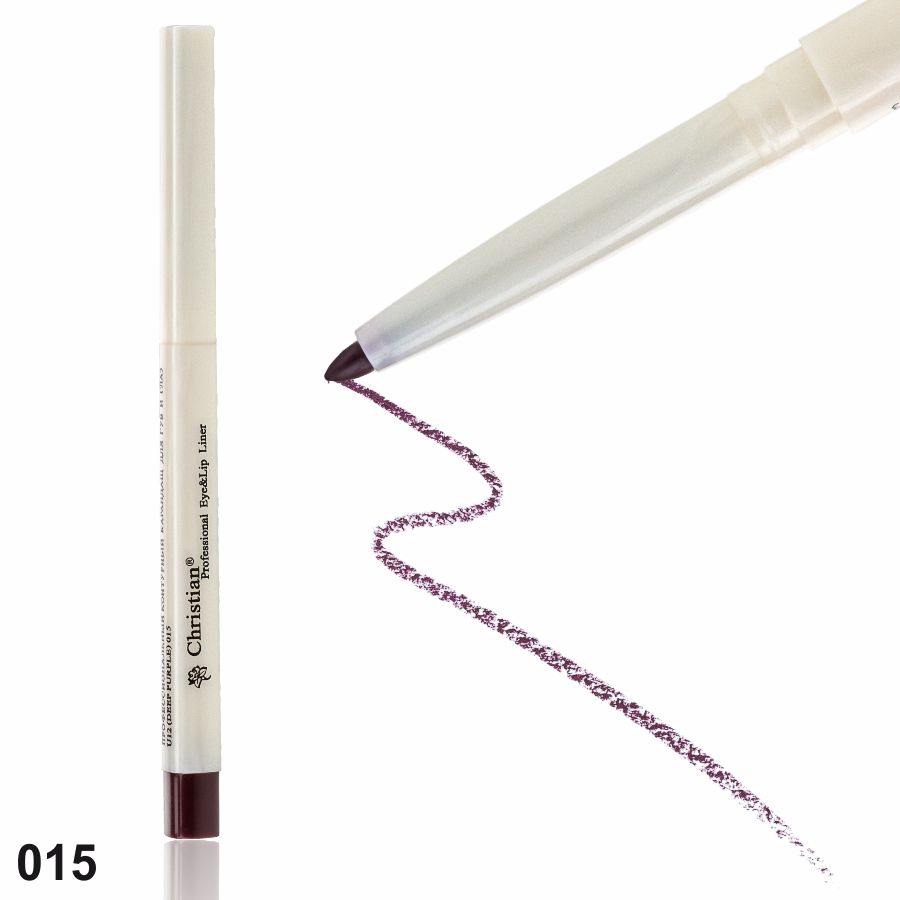 Фото Декоративная косметика Christian Автоматический карандаш для глаз art 12 № 15 Deep purple