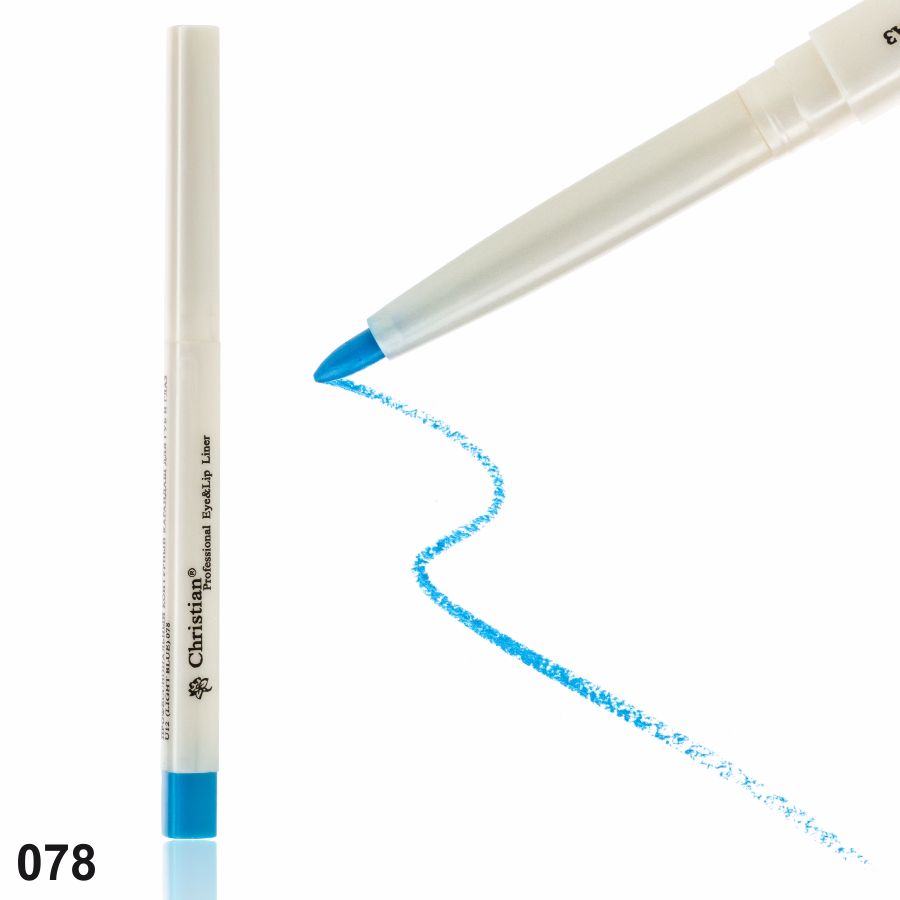 Фото Декоративная косметика Christian Автоматический карандаш для глаз art 12 № 78 Light blue