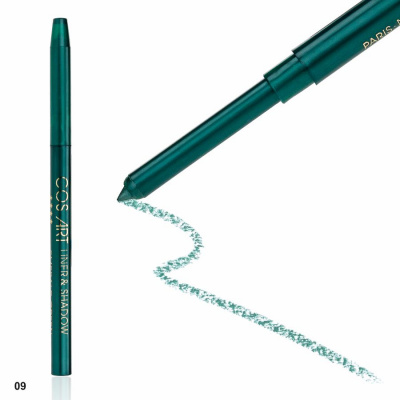 Фото Christian Контурный механический карандаш для глаз и губ Emerald Green (изумрудно-зеленый) ART № 9 