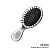 Фото Инструменты и аксессуары CR-4263  Расческа "мокрая" для волос (уп-12)