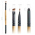 Фото maXmaR Двусторонняя скошенная кисть для макияжа бровей и спонж для растушевки карандаша  №144 maXmaR