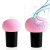 Фото CSP-717 Спонж для макияжа с ручкой светло-розовый Christian